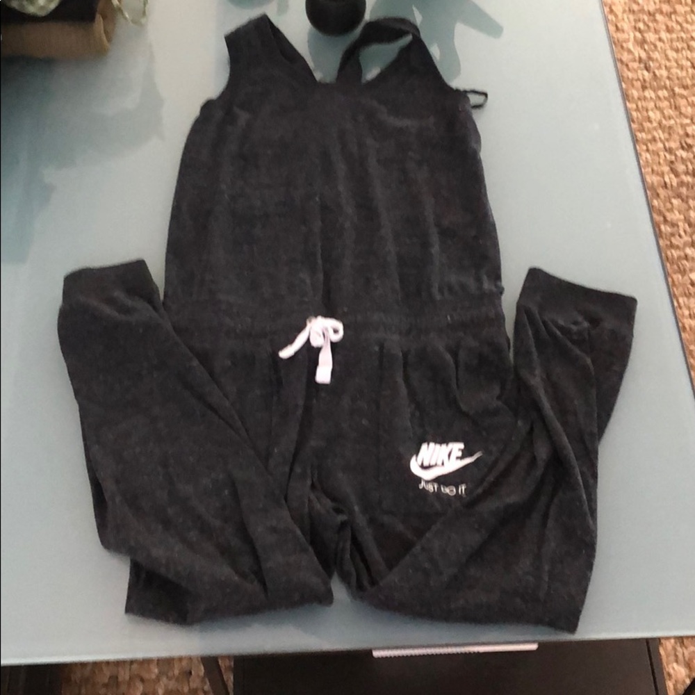 NIKE ROMPER WORN ONCE CROSS BACK